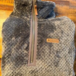 Columbia Gray Cowl Neck Sweater